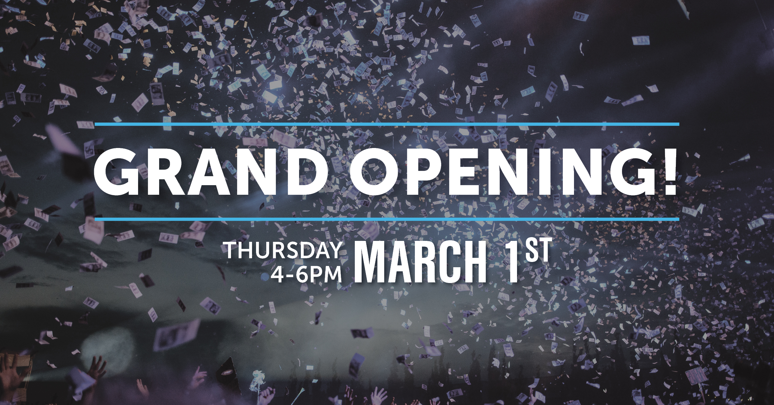 Grand opening graphic